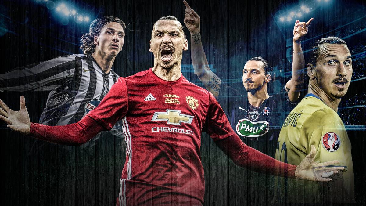 Zlatan Ibrahimovic' Karriere ist eine einzige Erfolgsstory. Der Schwede erzielt Traumtore, stellt Rekorde auf, gewinnt Meisterschaften - nur der Champions-League-Titel fehlt ihm noch. Jetzt kehrt er zu Manchester United zurück. SPORT1 zeigt seine Karriere in Bildern