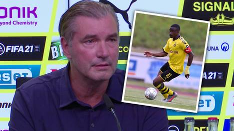 Youssoufa Moukoko wird in Zukunft mit den Profis trainieren. BVB-Sportdirektor Michael Zorc verrät den Plan mit dem Wunderkind.