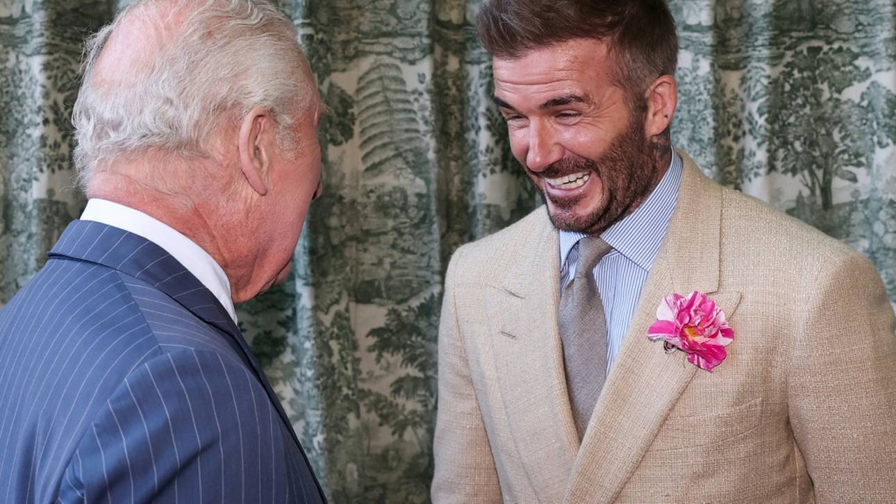 Königlicher Ritterschlag für David Beckham