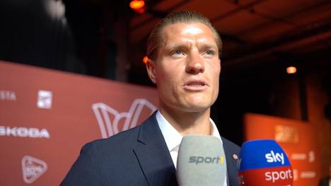Bei dem SPORT BILD-Award verrät Union-Stürmer Kevin Behrens, ob er gerne einmal für die Nationalmannschaft spielen würde.