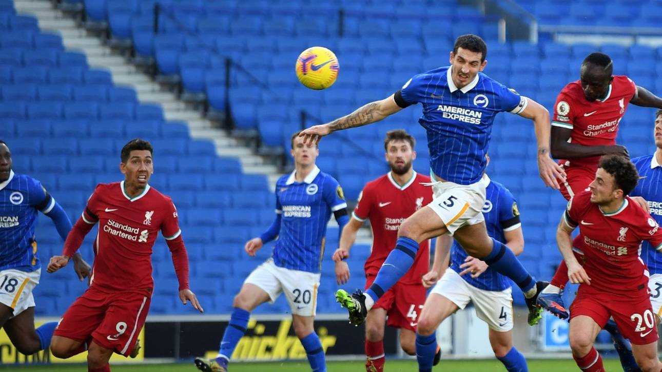 Kein Sieg in Brighton: Liverpool krabbelt mit Remis an Tabellenspitze