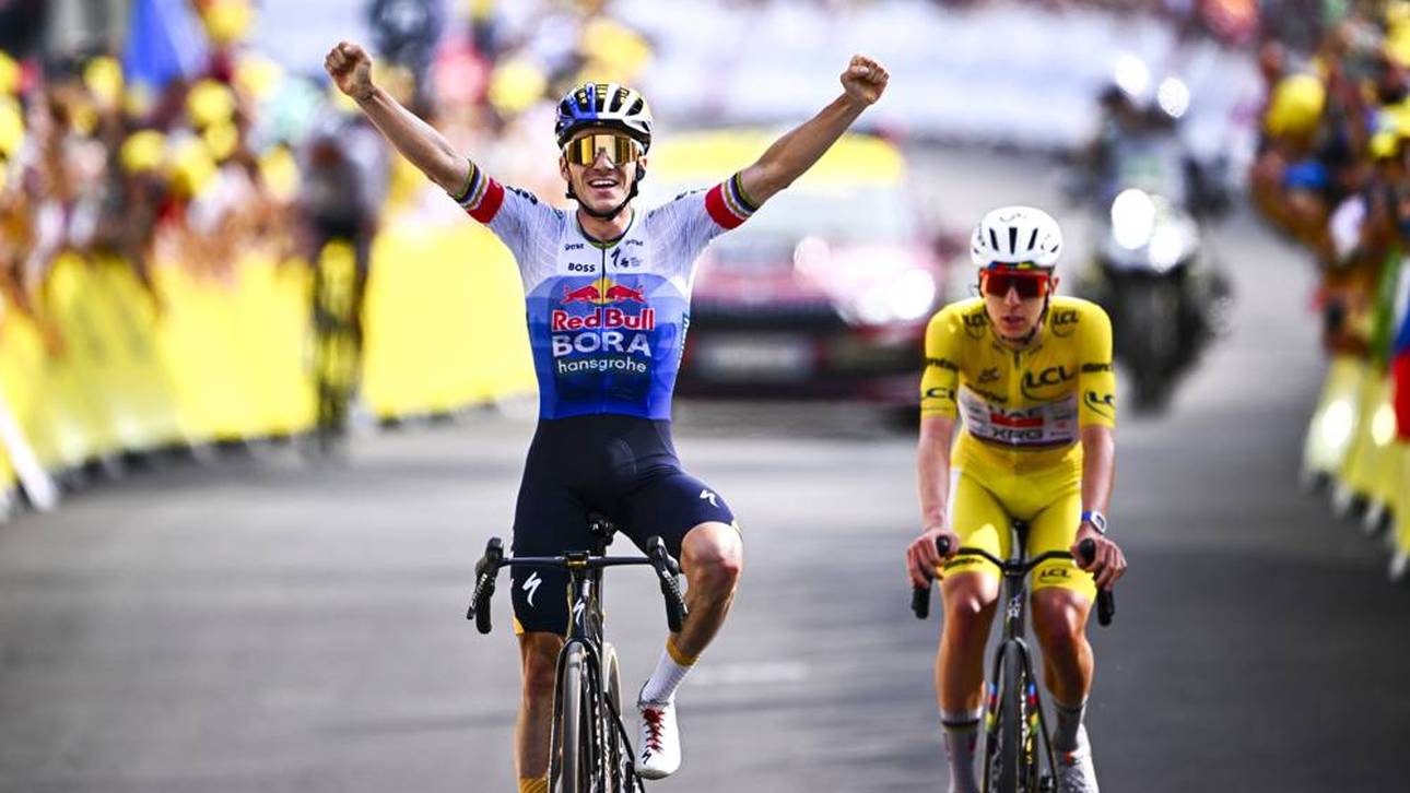 Evenepoel schlägt Pogacar