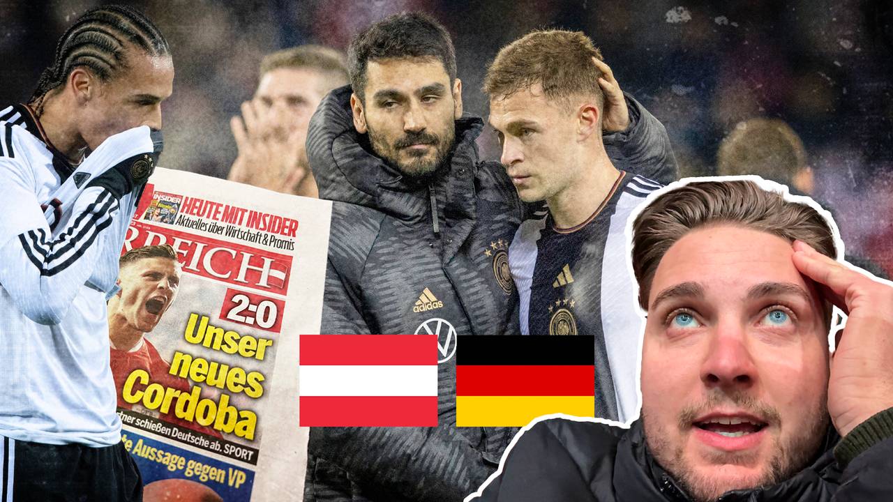 Vlog vom DFB-Debakel: SPORT1 bei Deutschland gegen Österreich hautnah dabei