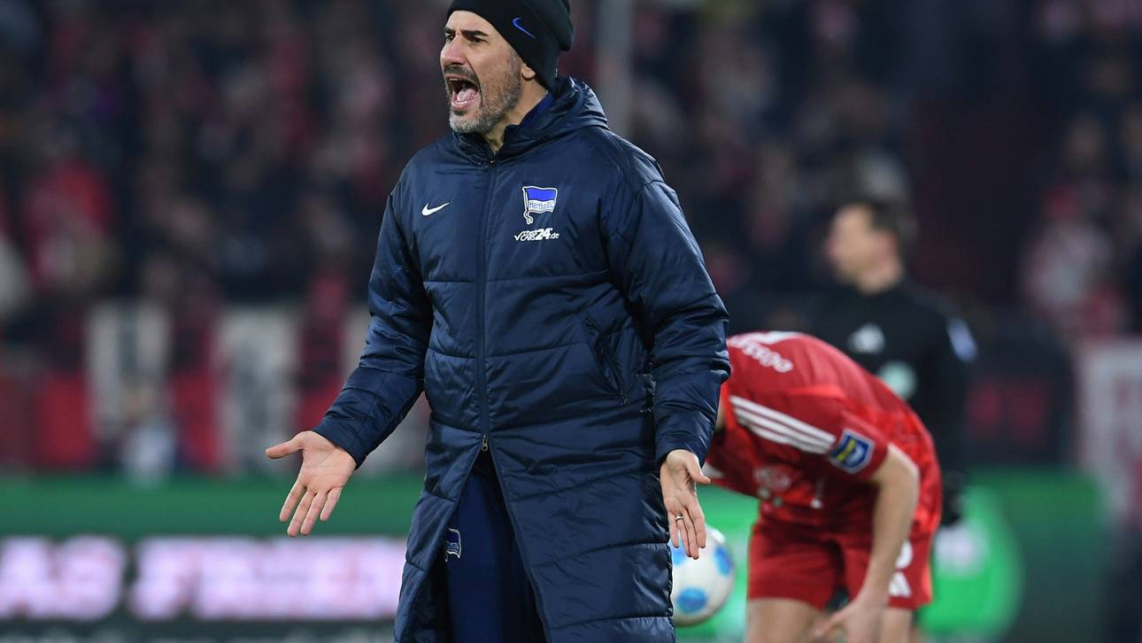 Hertha stürzt weiter ab