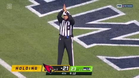 Russell Wilson und die Seattle Seahawks haben sich erfolgreich zurückgemeldet. Kyler Murray und seine Offense kassieren nach einem Holding die wohl dümmste Strafe der Saison.