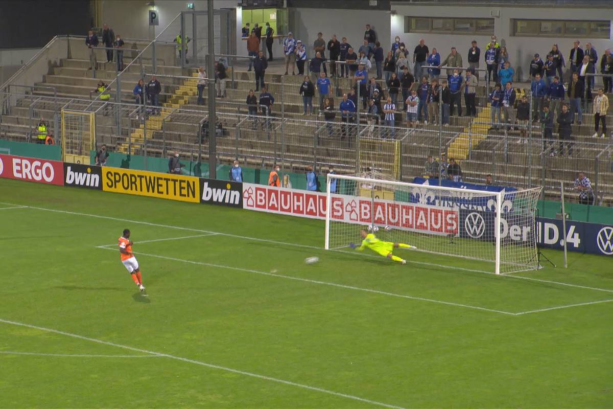 Erstes Elfer-Drama im Pokal: 1860 München bleibt perfekt vom Punkt und ringt Darmstadt nieder.