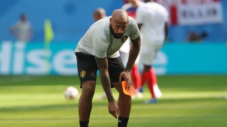 Thierry Henry war bei der WM Co-Trainer der belgischen Nationalmannschaft
