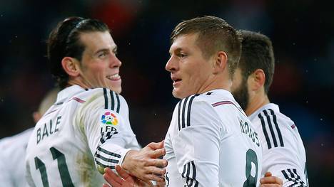 Toni Kroos und Gareth Bale spielen beide für Real Madrid