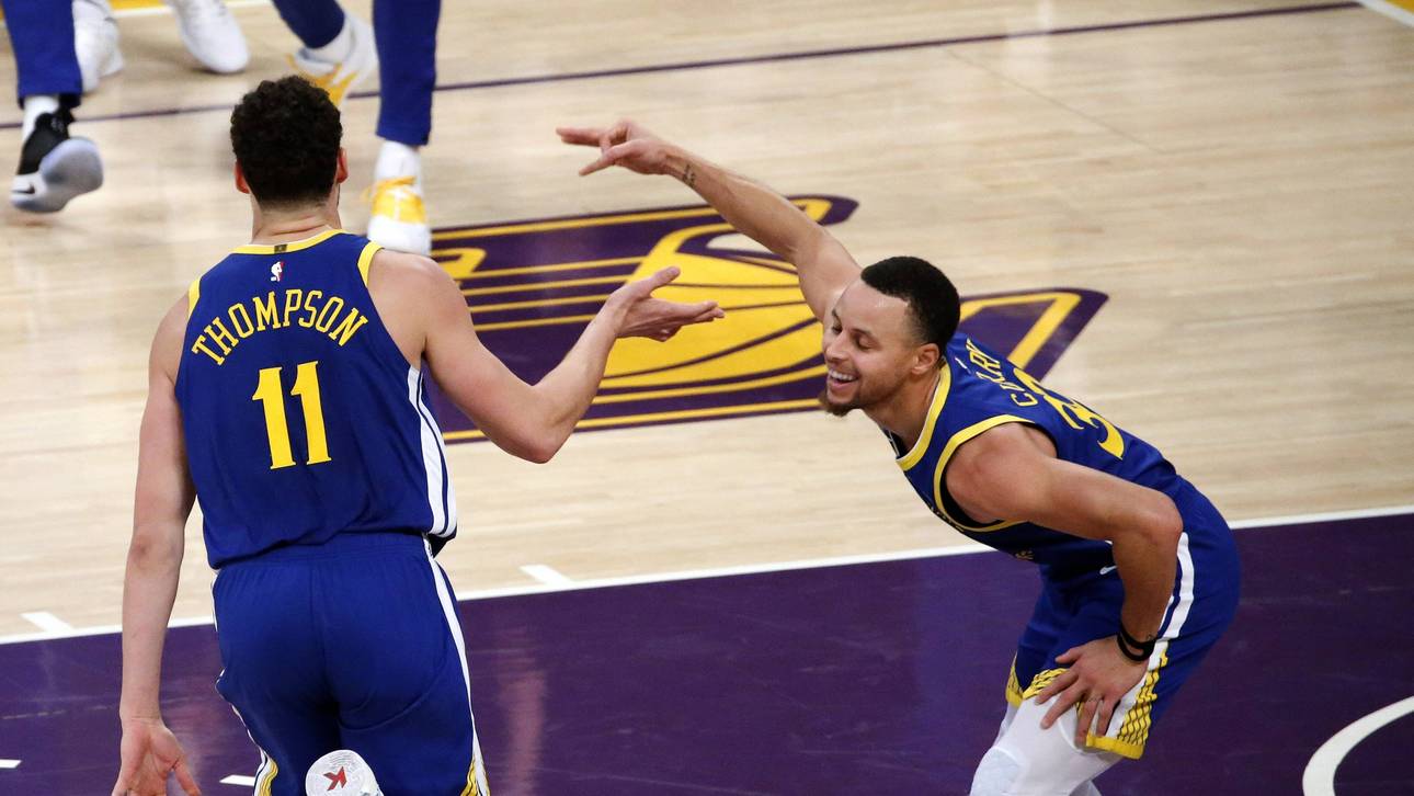 Klay Thompson und Steph Curry bleiben den Warriors auch weiterhin erhalten