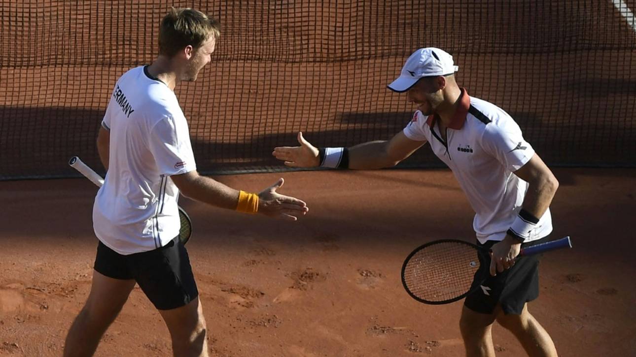 Deutsches Doppel im Viertelfinale