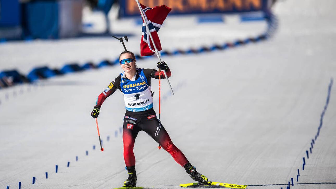 Vor einem Jahr, wie hier bei der Verfolgung in Oslo, war die Welt für Tiril Eckhoff noch in Ordnung