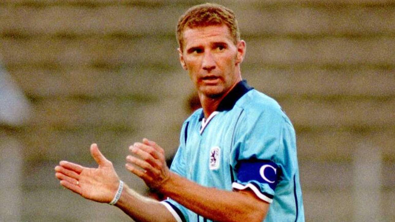 Alte Zeit im Olympiastadion: Bernhard Winkler in der Saison 1999/2000 im Trikot des TSV 1860 München.