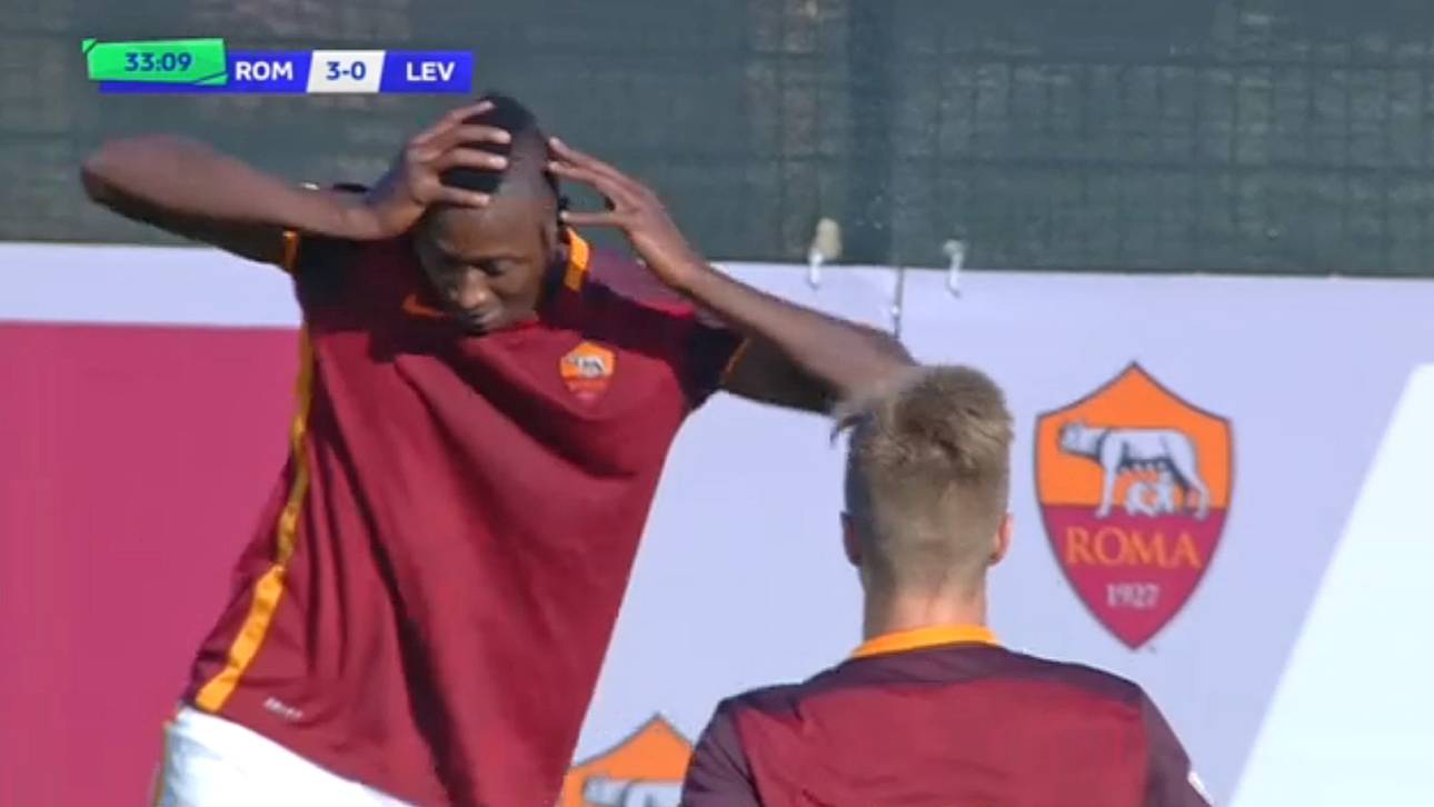 Klatsche für Bayer gegen AS Rom