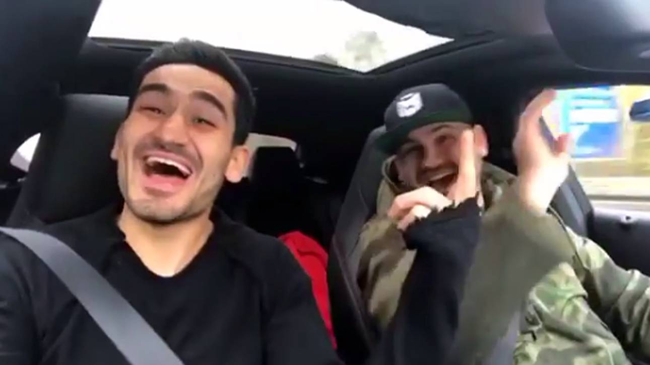 Gündogan trällert Alicia Keys