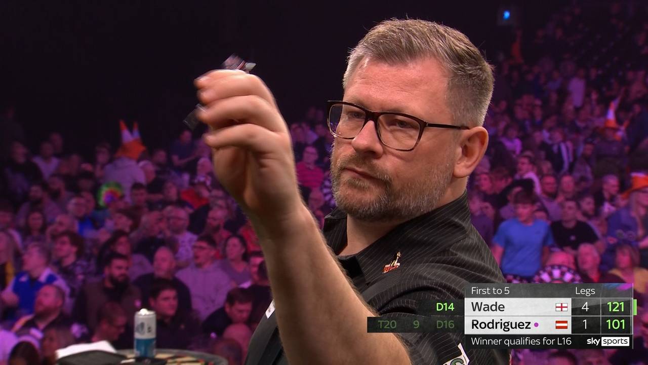 Scheidet der nächste Favorit aus? James Wade unter Druck im Entscheidungsspiel