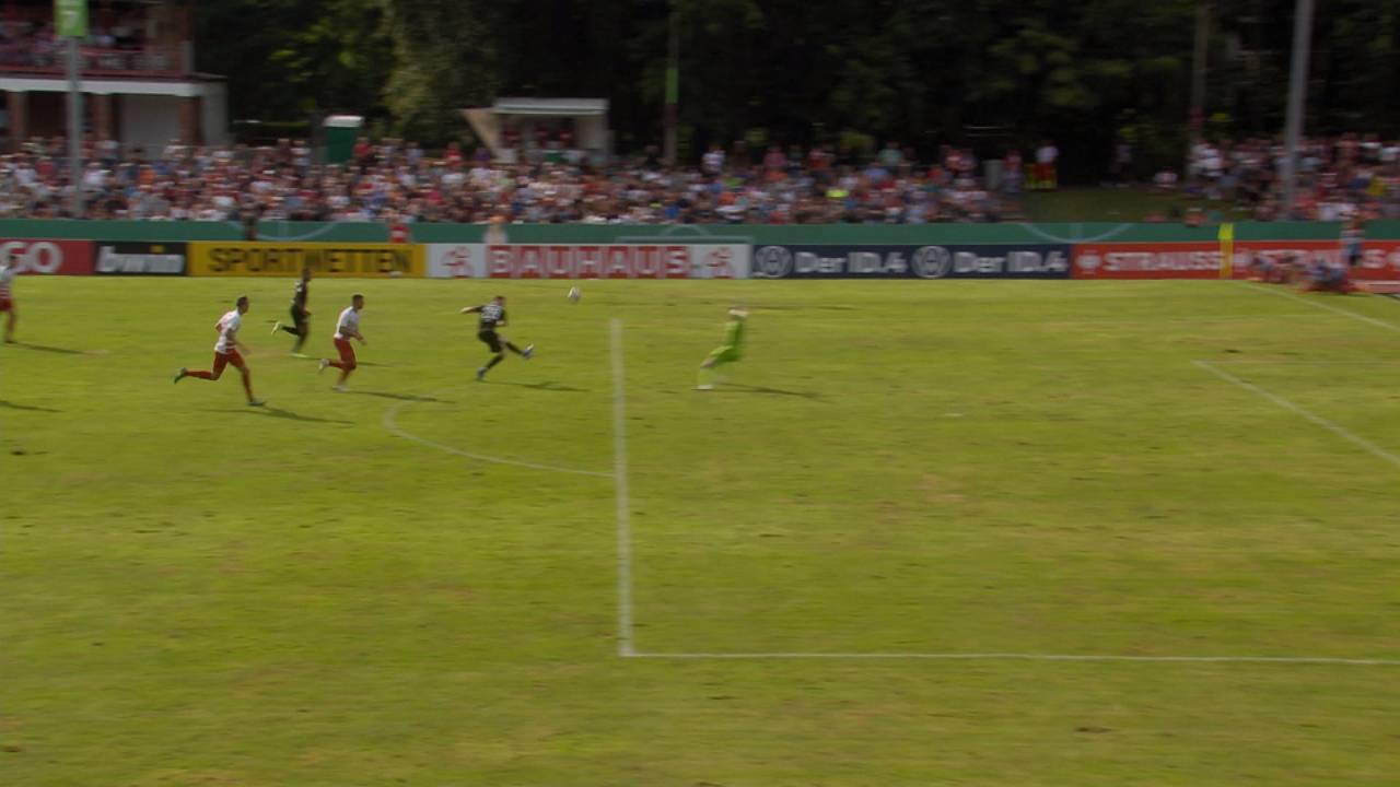 Greifswalder FC - FC Augsburg (2:4): Tore und Highlights | DFB-Pokal
