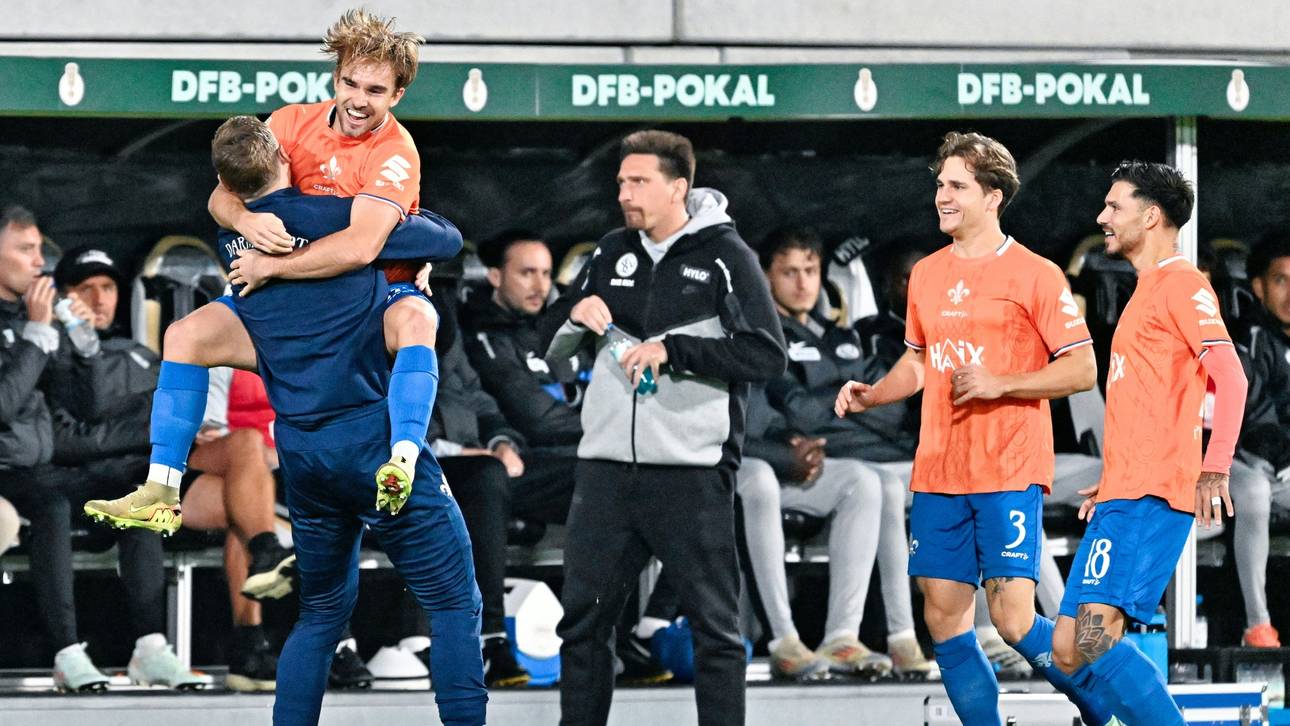 Aus gegen Darmstadt: Elversberger Pokalfluch hält an