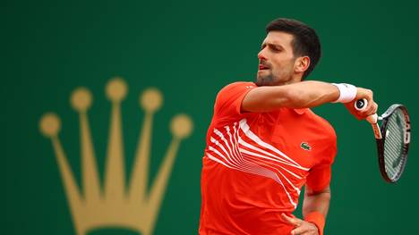 Novak Djokovic peilt in Monte Carlo den Titel an