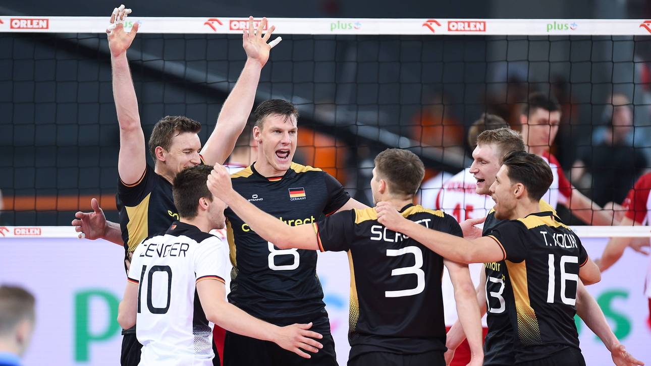 Volleyballer kämpfen Serbien nieder