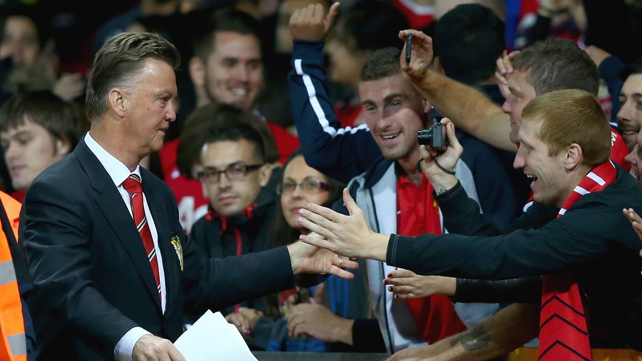 Van Gaal auf Schmusekurs mit Fans