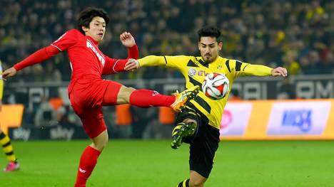 Ilkay Gündogan bei Borussia Dortmund gegen den 1. FC Kön - Bundesliga