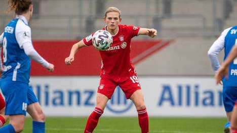 Carina Wenninger hat große Pläne mit dem FC Bayern