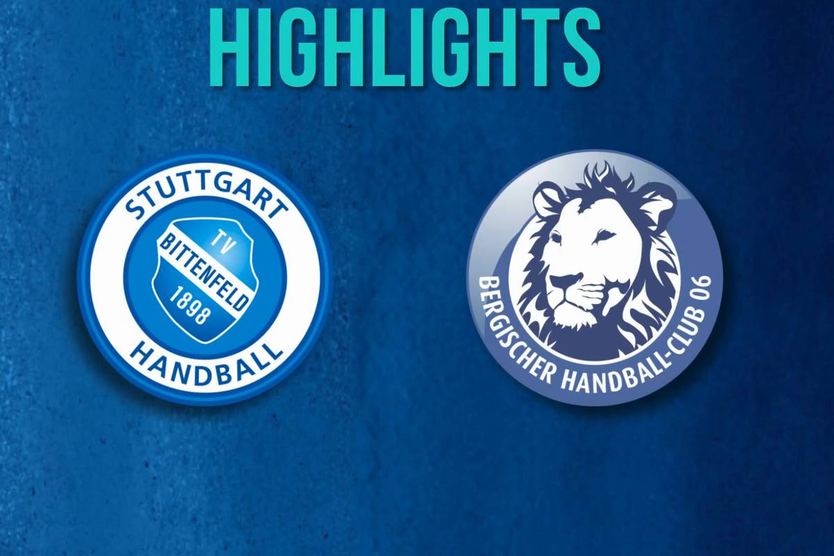 Die Highlights der Partie TVB Stuttgart - Bergischer HC aus der Handball-Bundesliga im Video.