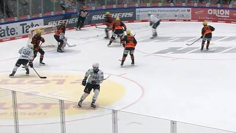 Die Highlights der Eishockey-Partie Löwen Frankfurt - Adler Mannheim aus der DEL im Video.