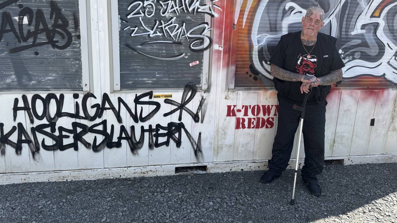 Bernd Leis ist in Kaiserslautern als Stahlin bekannt