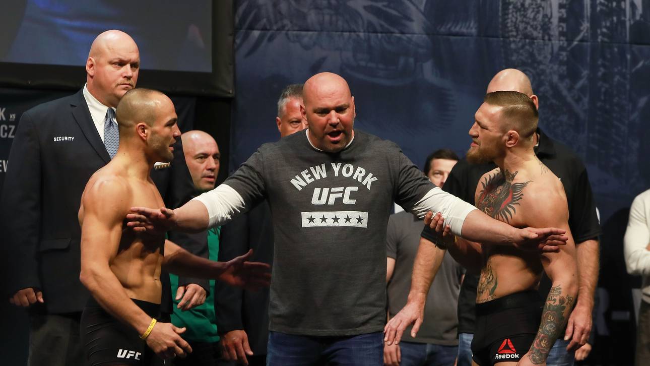 UFC-Boss Dana White (M.) spottet über Meryl Streep