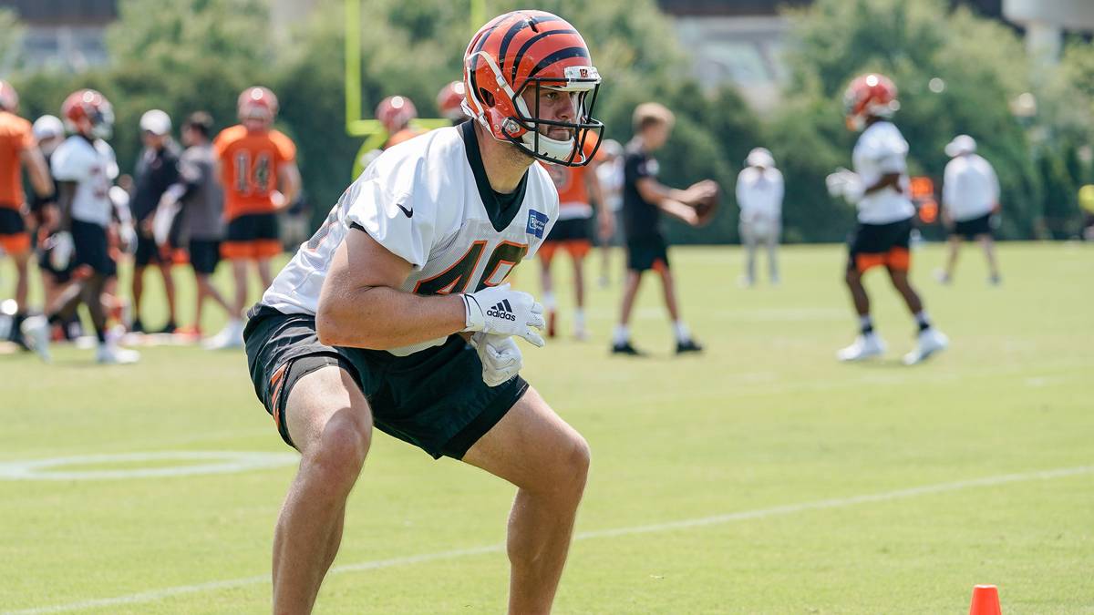 Moritz Böhringer kämpft bei den Cincinnati Bengals um seinen NFL-Traum