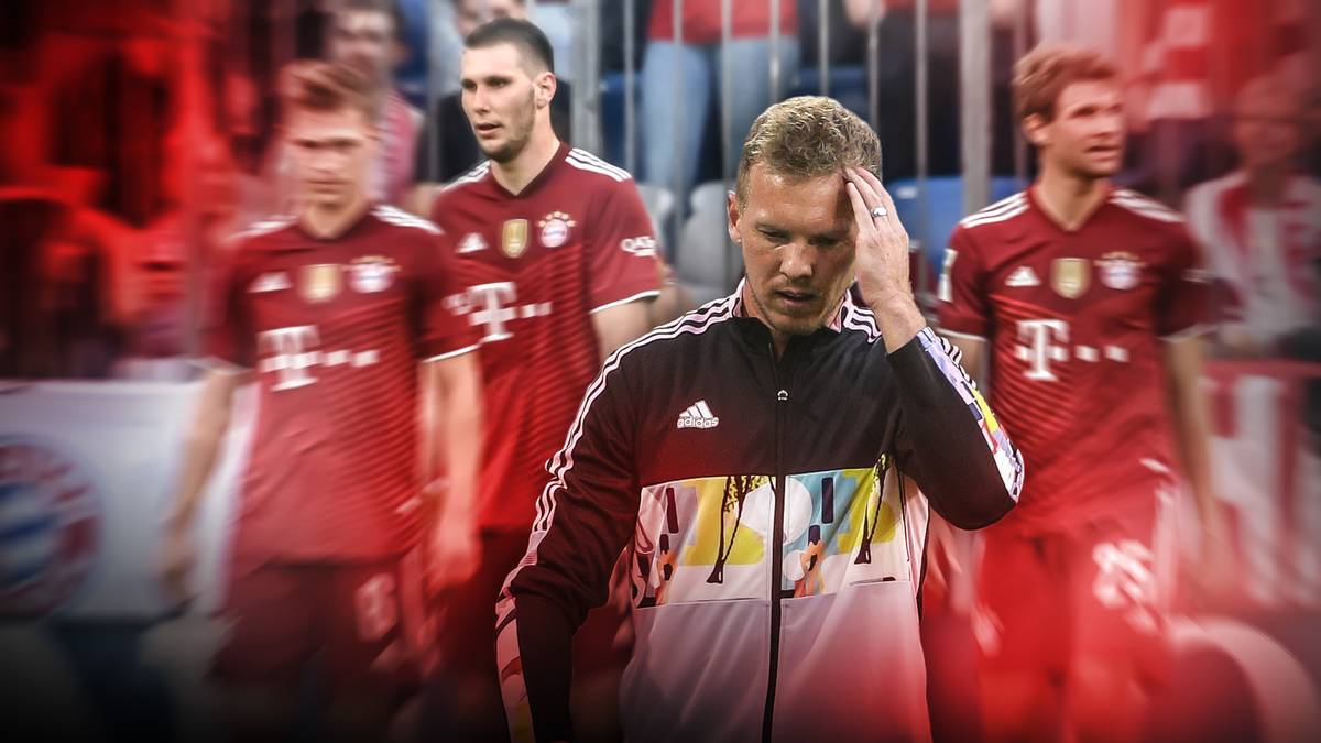 Bayern München verliert das erste Spiel in dieser Saison. Gegen Eintracht Frankfurt sind die Bayern lange die bessere Mannschaft - bis ein Taktikwechsel von Julian Nagelsmann nicht aufgeht. 