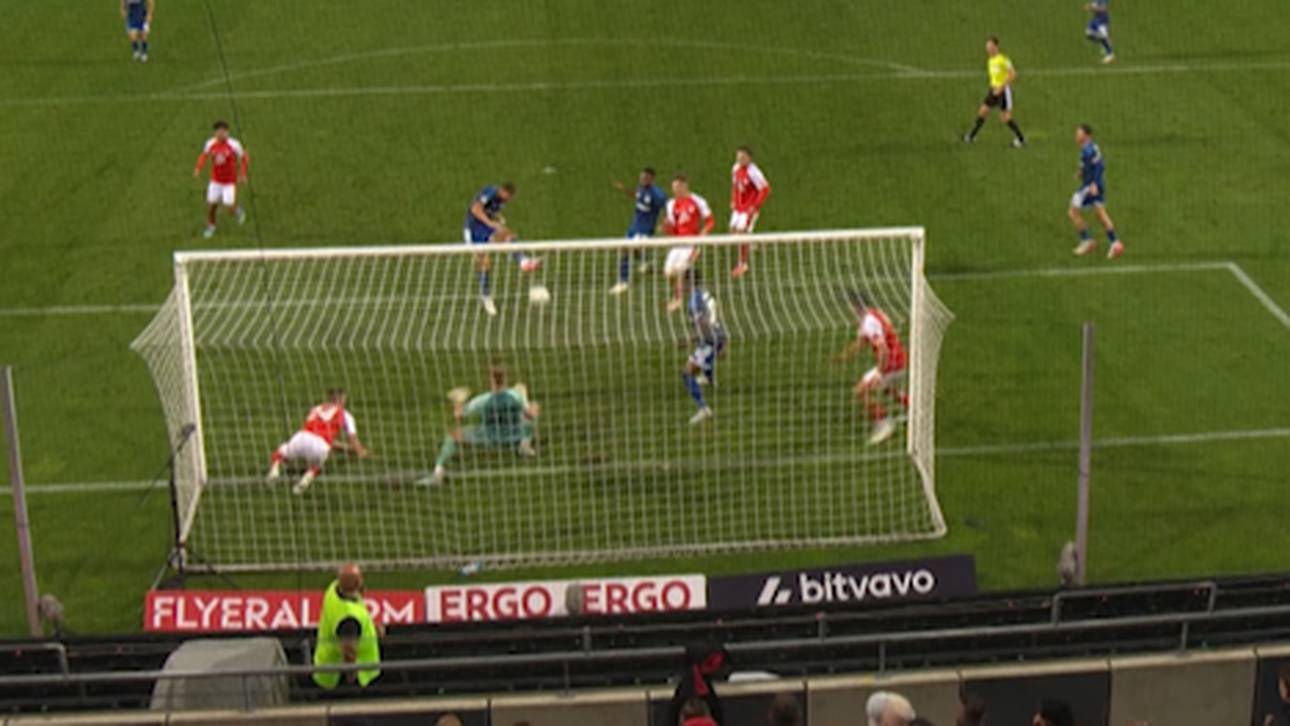 DFB-Pokal: Hallescher FC –  FC Schalke 04 | Tore & Highlights im Video