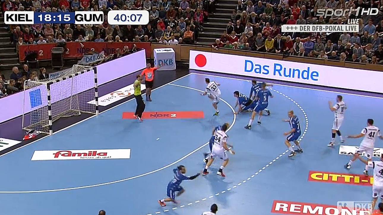 Kiel kämpft Gummersbach nieder