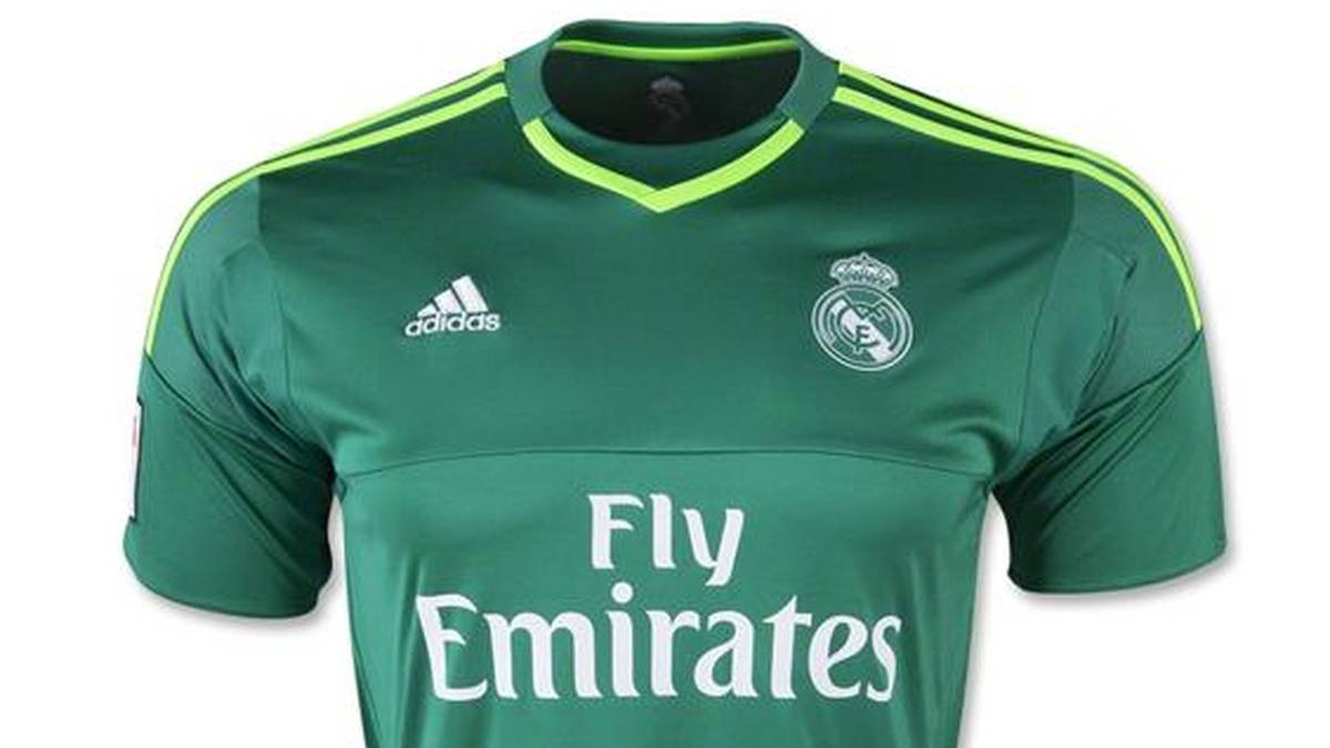 Auch das neue Real Madrid Torwarttrikot für Auswärtsspiele ist zumindest gewöhnungsbedürftig