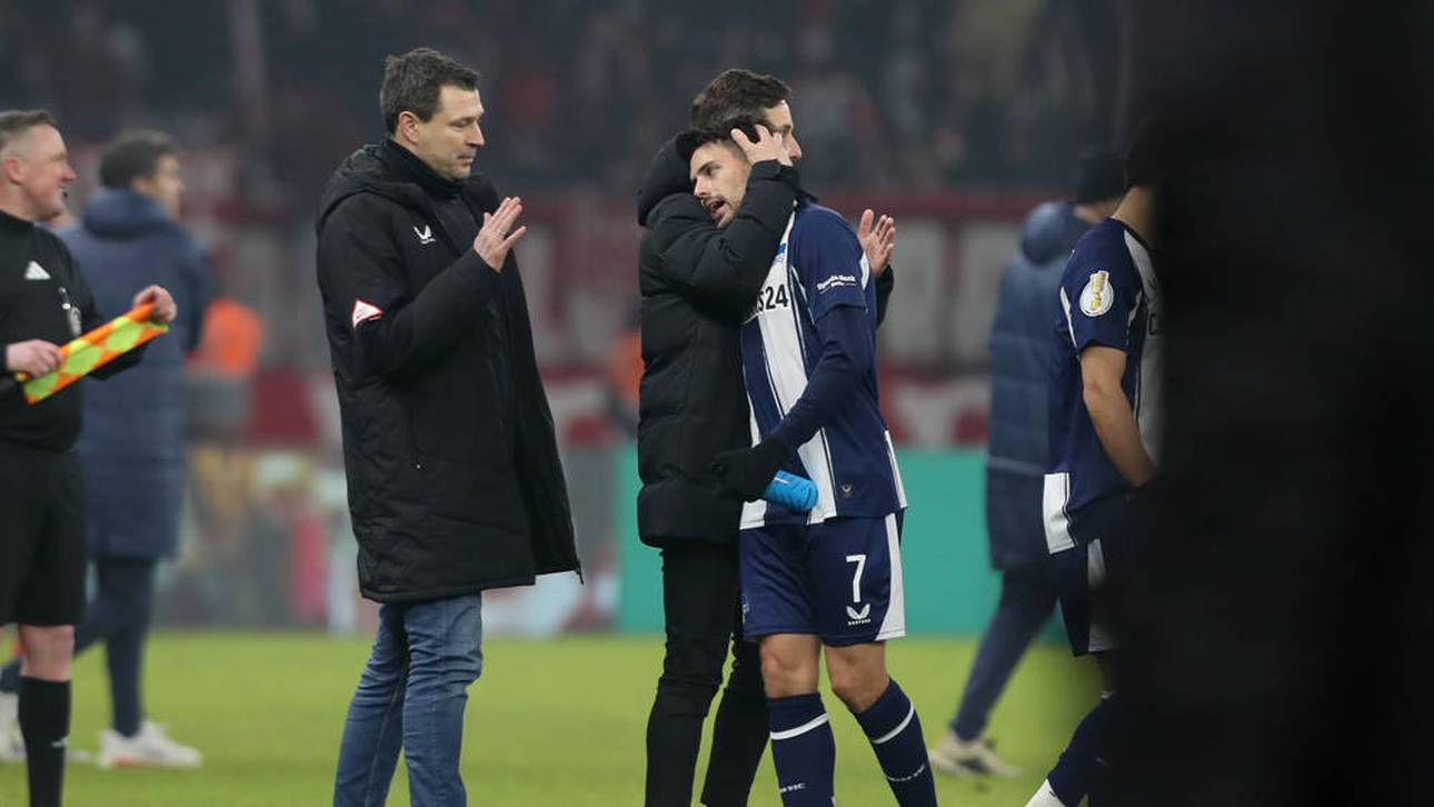 Herthas Pokaltraum dramatisch geplatzt