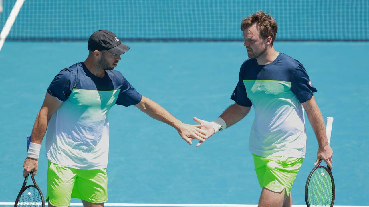 Deutsches-Duo macht Halbfinale perfekt