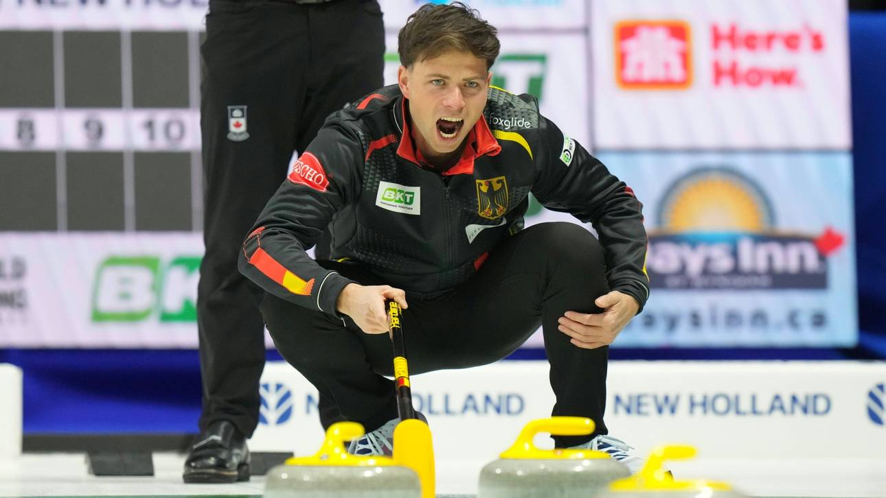 Curling: Männer vor Halbfinal-Endspiel