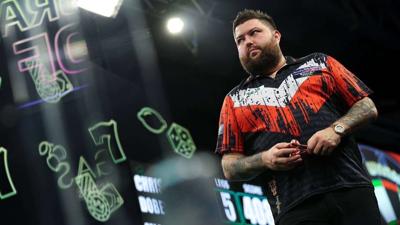 Michael Smith steht im Viertelfinale des Grand Slam of Darts