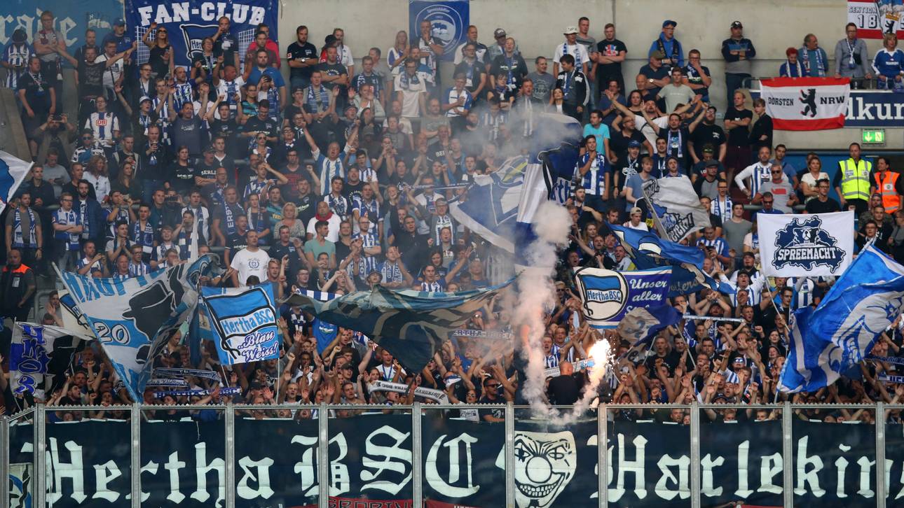 Geldstrafe für Hertha wegen Pyro
