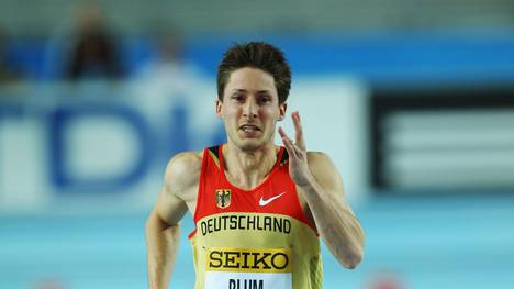 Christian Blum gewann über 60 m