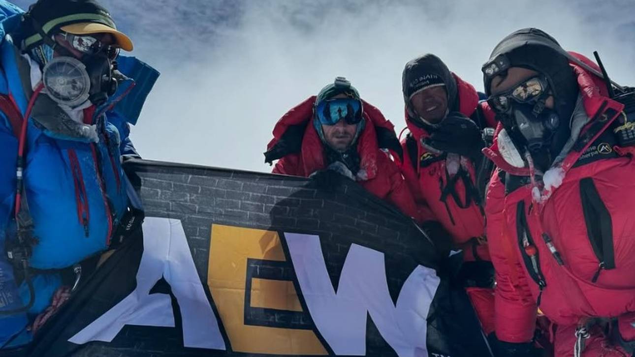 Wrestler bezwingt Mount Everest