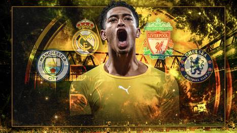 BVB-Star Jude Bellingham kann sich im Sommer seinen neuen Verein quasi aussuchen. Top-Clubs wie Real Madrid, der FC Liverpool, der FC Chelsea und Paris Saint-Germain sind am Engländer interessiert. Doch es gibt Rest-Hoffnung auf einen Verbleib bei Borussia Dortmund. Warum erklärt euch Sport1 Moderatorin Lili Engels in einer neuen Folge der Transfermarkt-Show.