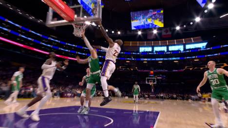 Im Duell der ewigen Rivalen sind es die Boston Celtics, die am Ende jubeln. Doch Lakers-Star LeBron James knackt den nächsten magischen Meilenstein.