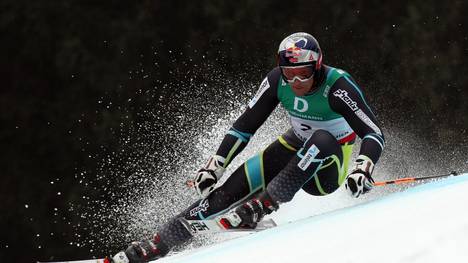 Aksel Lund Svindal beim Slalom