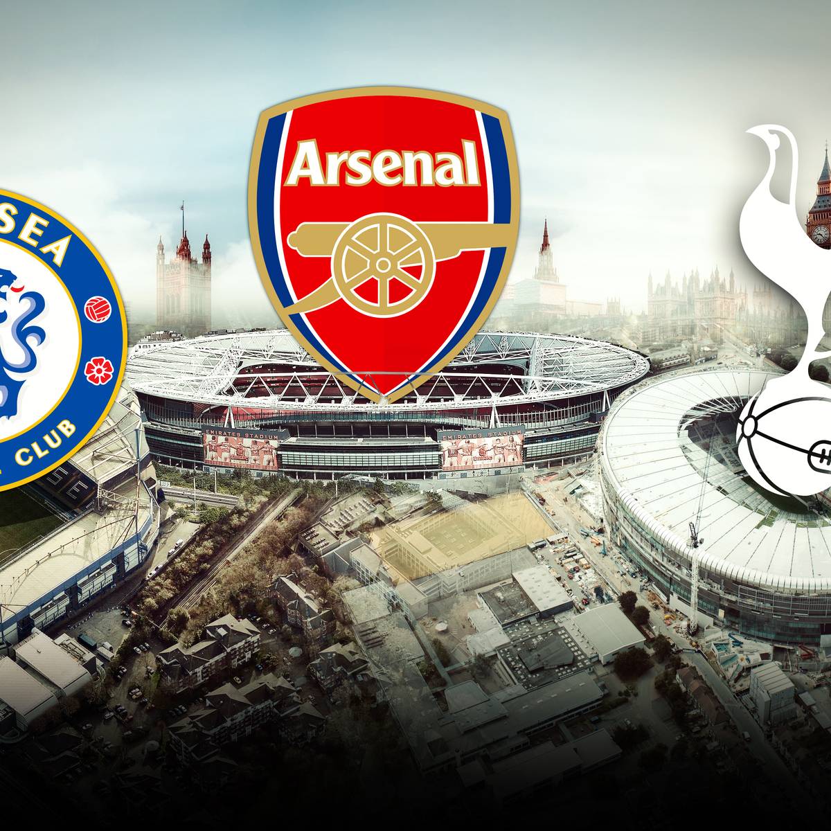 London Stadt Mit Den Meisten Profivereinen Wie Arsenal Chelsea Tottenham Hotspur