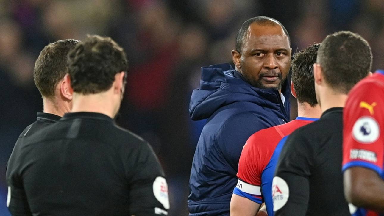 Palace-Trainer Vieira tritt nach Everton-Fan