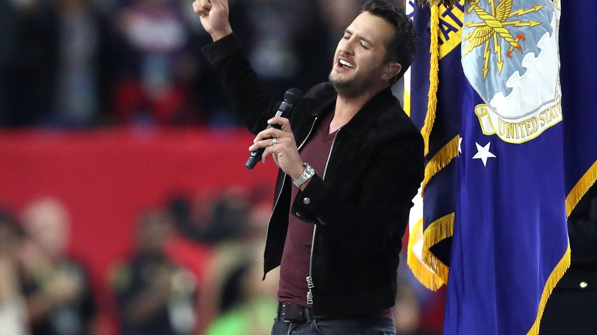 Die Nationalhymne singt in diesem Jahr der Country-Musiker Luke Bryan
