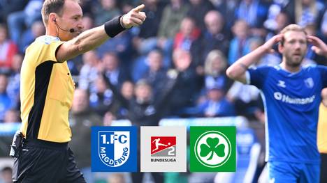 Der 1. FC Magdeburg verspielt eine 2:0-Führung gegen die SpVgg Fürth. Zwei kuriose Handspiele sorgen für Gesprächsstoff.