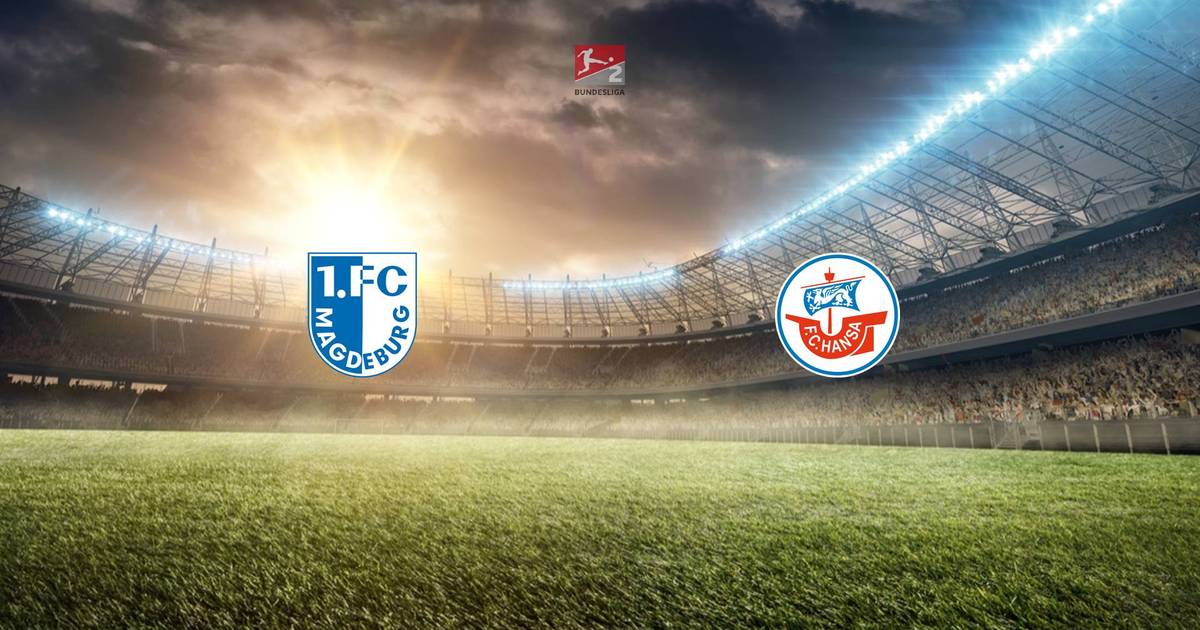 2. Liga: 1. FC Magdeburg – FC Hansa Rostock (Sonntag, 13:30 Uhr)